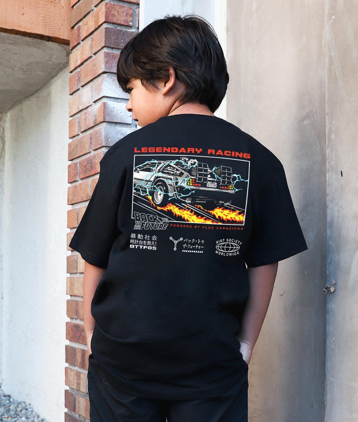 Back to the Future Legendary Racing Kids Tee - - Riot Society