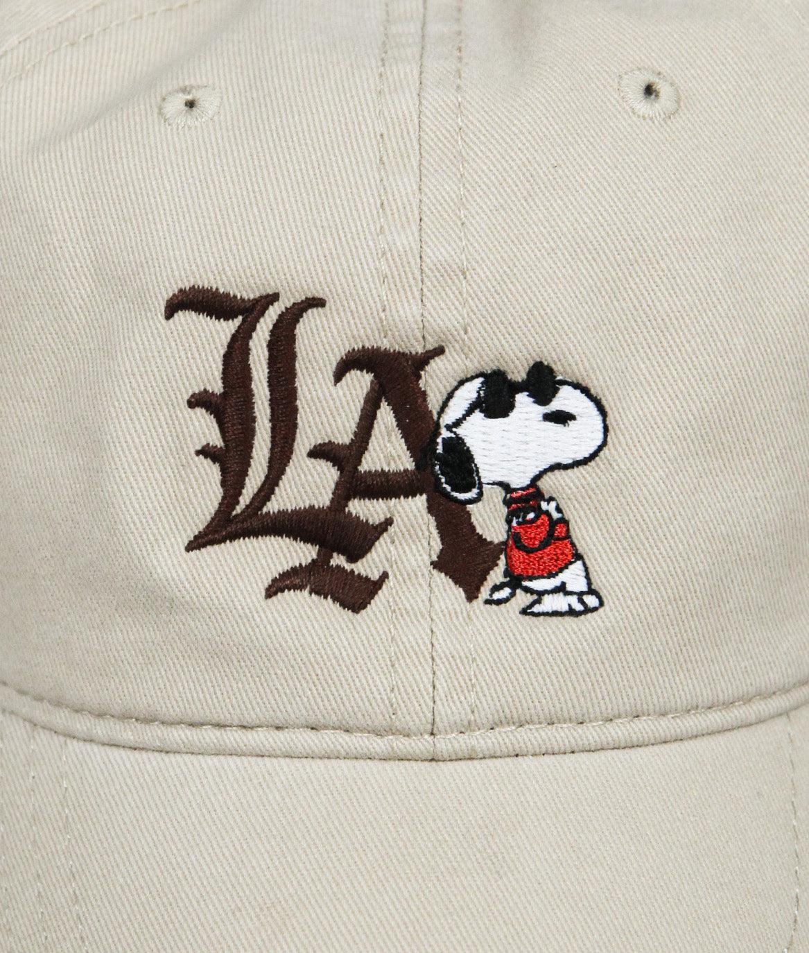 Peanuts Snoopy LA Chill Embroidered Dad Hat - - Riot Society