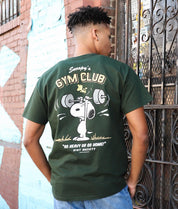 Peanuts Snoopy's Gym Club Mens T-Shirt - - Riot Society