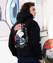 Peanuts Snoopy & Woodstock Samurai Mens Hoodie - - Riot Society