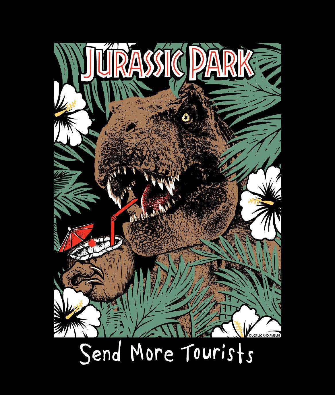 Jurassic Park Tropical Mens T-Shirt - - Riot Society