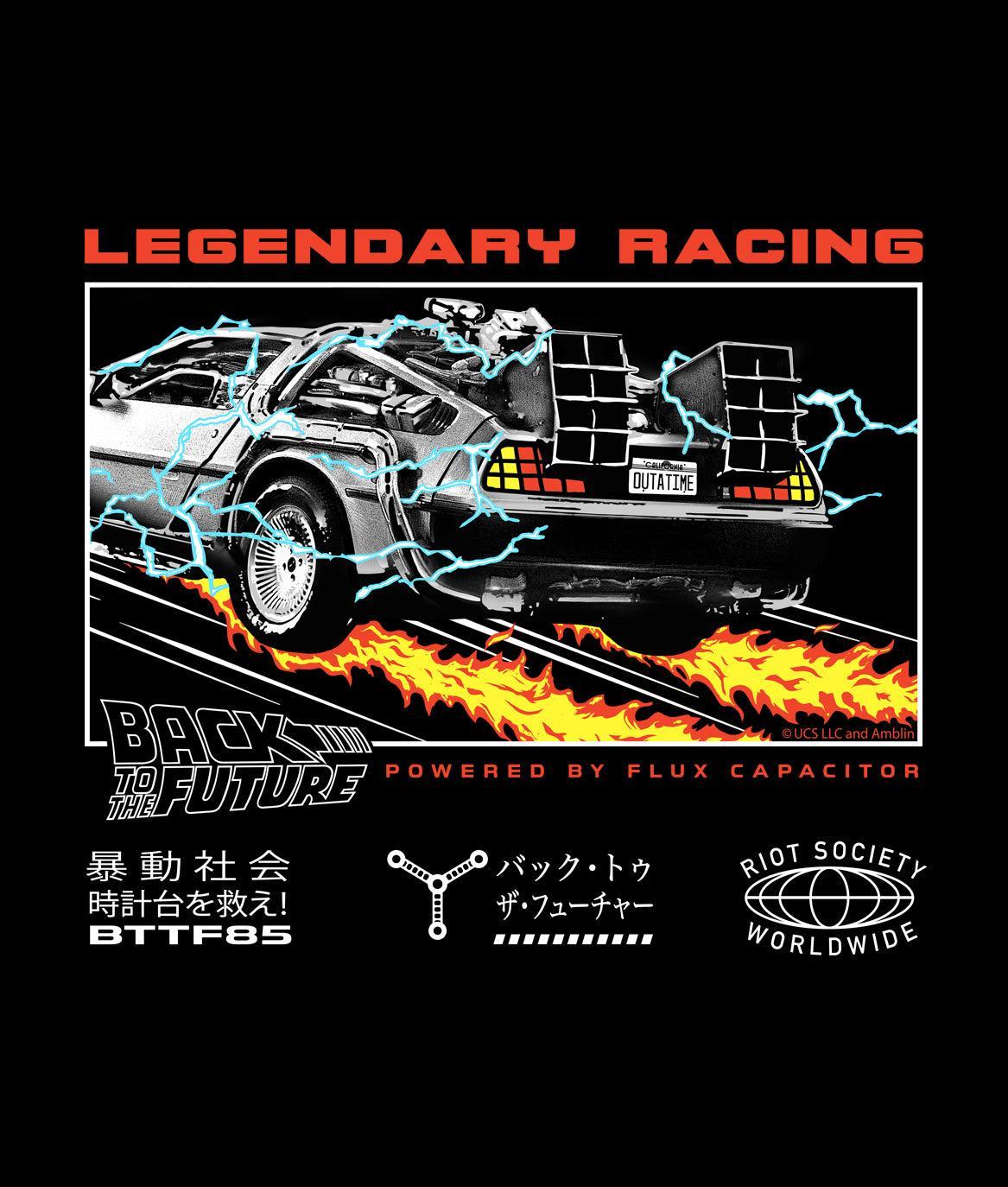 Back To The Future Legendary Racing Womens Tee - - Riot Society