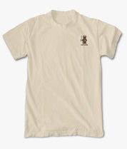 Gone Fishing Bear Embroidered Mens T-Shirt - - Riot Society