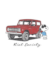 Peanuts Snoopy Classic Truck Boyfriend Tee - - Riot Society