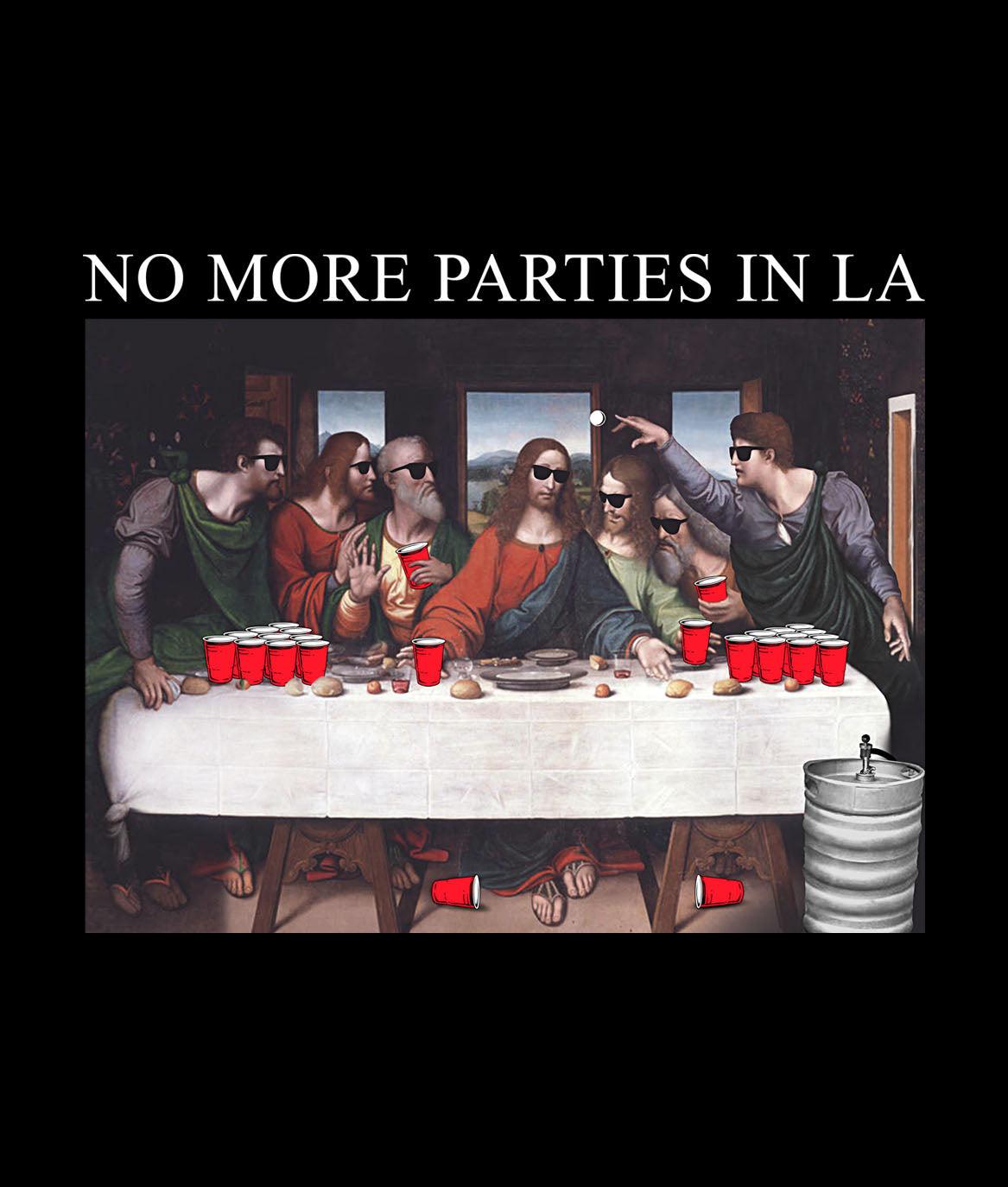 The Last Supper LA Womens Tee - - Riot Society