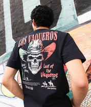 Last of the Vaqueros Skull Mens T-Shirt - - Riot Society