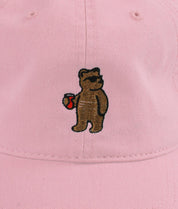 Riot Bear Embroidered Dad Hat - - Riot Society