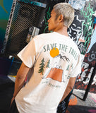 Peanuts Snoopy Save the Trees Mens T-Shirt - - Riot Society