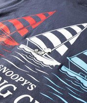 Peanuts Snoopy's Sailing Club Puff Boyfriend Tee - - Riot Society