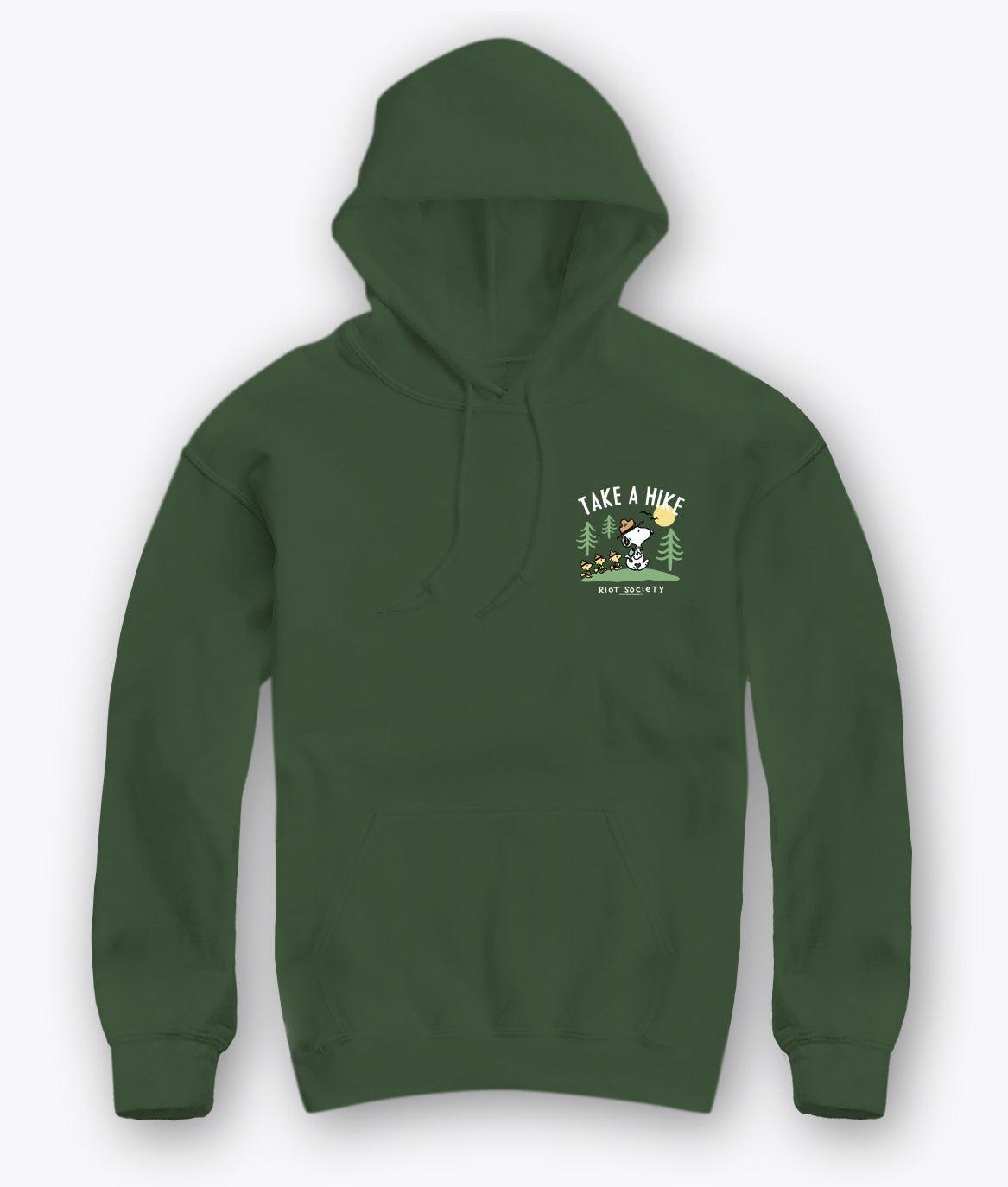 Peanuts Snoopy Take a Hike Mens Hoodie - - Riot Society