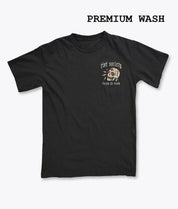 Fiesta Til Death Skull Distressed Mens T-Shirt - - Riot Society