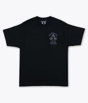 Reaper Deadlift Gym Club Heavyweight Boxy Mens T-Shirt - Jet Black - - Riot Society