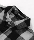 8 Ball Cherries Embroidered Unisex Premium Yarn-Dyed Long Sleeve Flannel Shirt Sale - - Riot Society