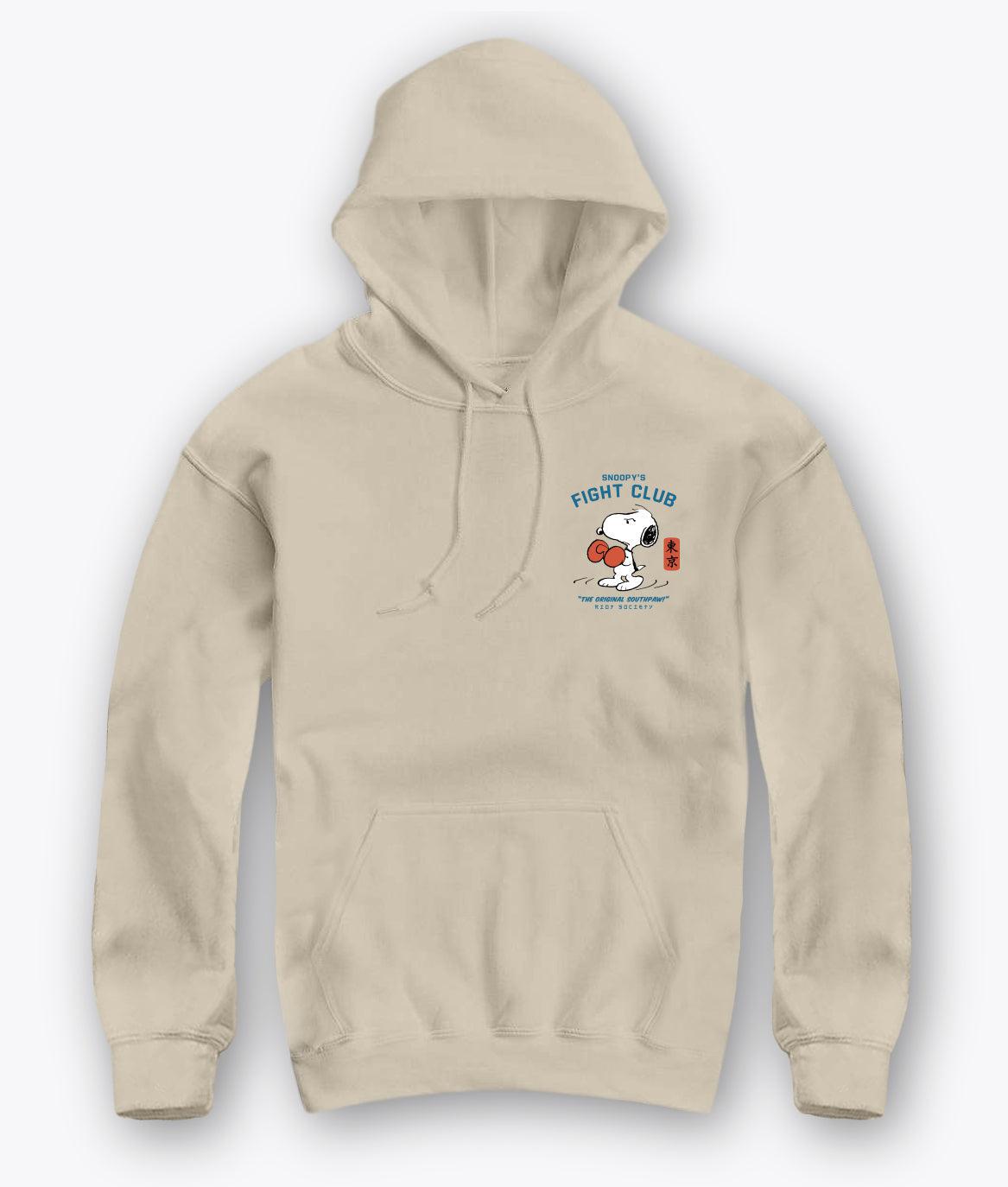 Peanuts Snoopy's Fight Club Mens Hoodie - - Riot Society