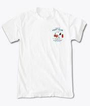 Peanuts Snoopy's Fight Club Mens T-Shirt - White - - Riot Society