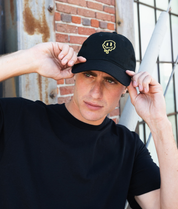 Happy Face Drip Embroidered Dad Hat - - Riot Society