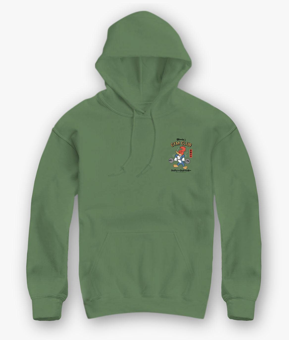 Woody Woodpecker's Gym Club Womens Hoodie - - Riot Society