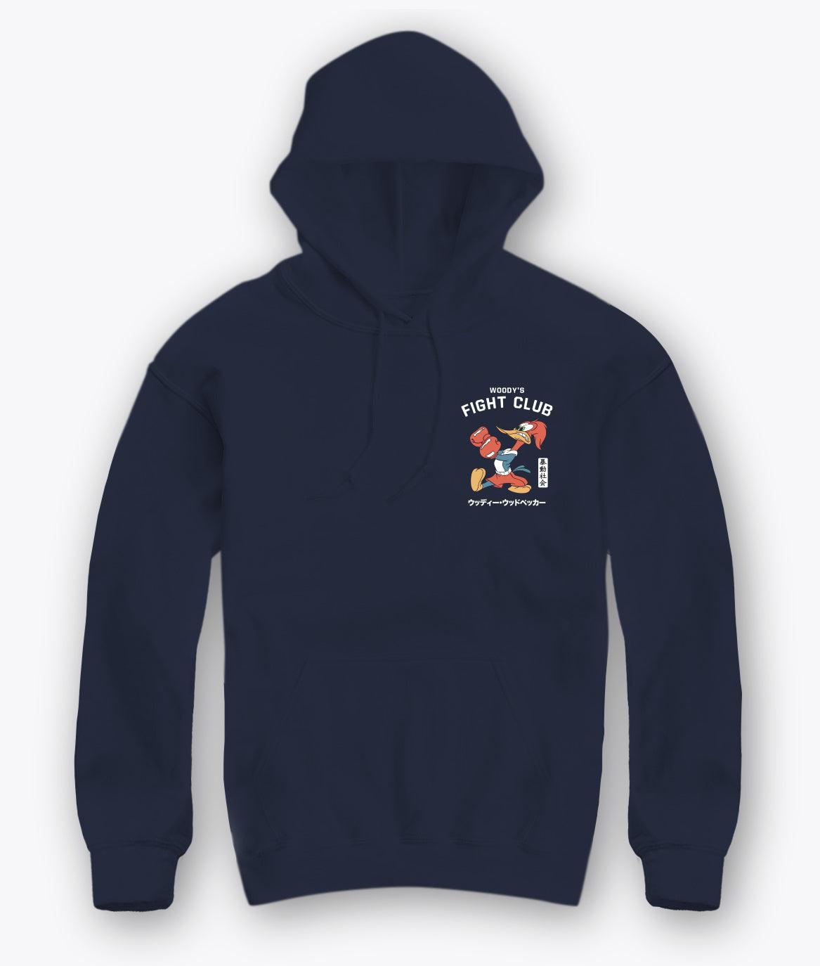 Woody Woodpecker's Fight Club Womens Hoodie - - Riot Society