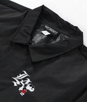 Peanuts Snoopy LA Chill Embroidered Mens Coaches Jacket - - Riot Society