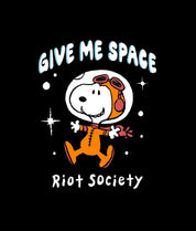 Peanuts Snoopy's Give Me Space Boys Tee - - Riot Society