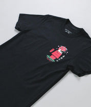 Peanuts Snoopy Doghouse Japan Boyfriend Tee - Black - - Riot Society