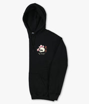 Japan Koi Tattoo Blossom Kanji Womens Hoodie - Black - - Riot Society