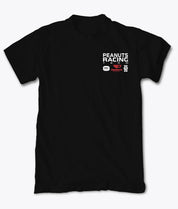Peanuts Snoopy & Woodstock Racing Team Boys Tee - Black - - Riot Society