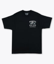 Peanuts Snoopy Bike Club Distressed Heavyweight Boxy Mens T-Shirt - Jet Black - - Riot Society