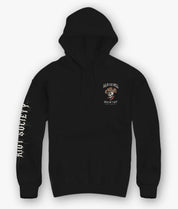 Wild As Hell Skeleton Hold On Tight Mens Hoodie - Black - - Riot Society