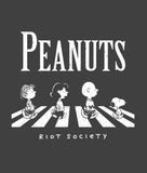 Peanuts Abbey Road World Tour Boyfriend Tee Sale - - Riot Society