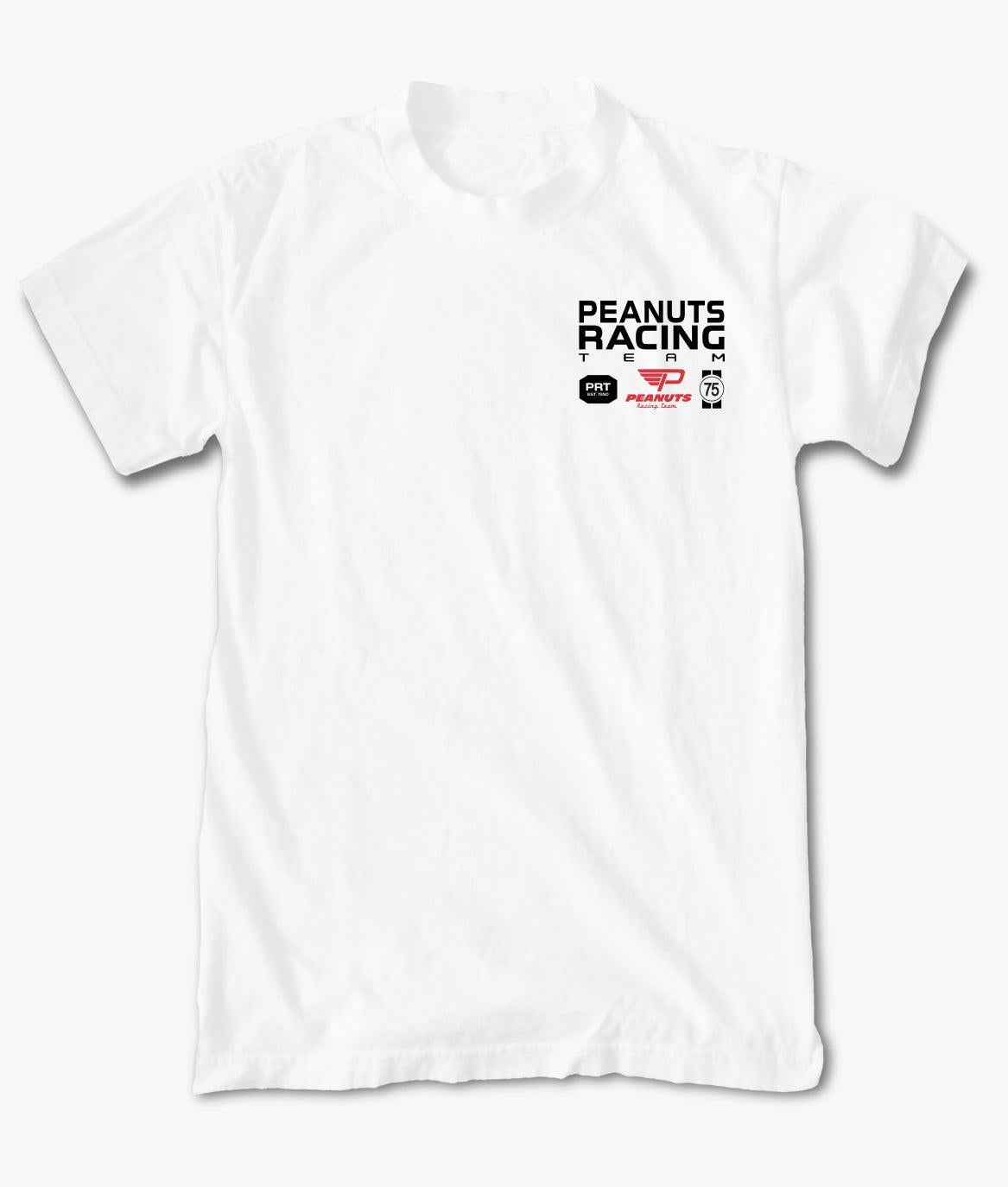 Peanuts Snoopy & Woodstock Racing Team Mens T-Shirt - - Riot Society