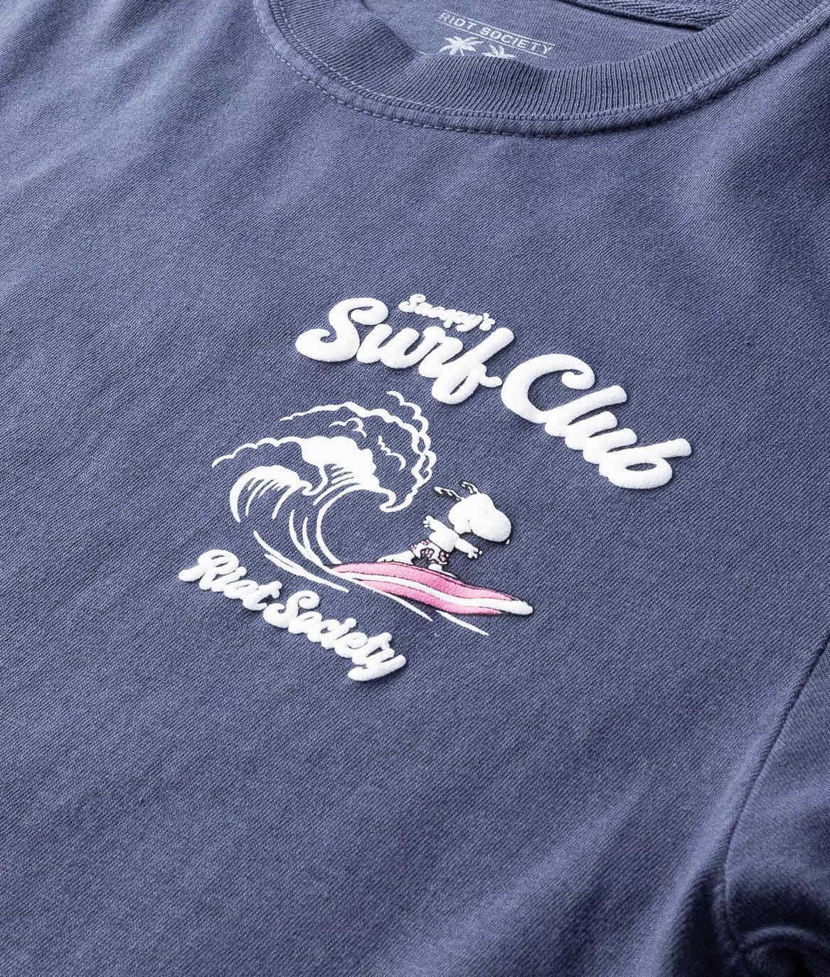 Peanuts Snoopy's Surf Club Puff Womens Matching Set - - Riot Society