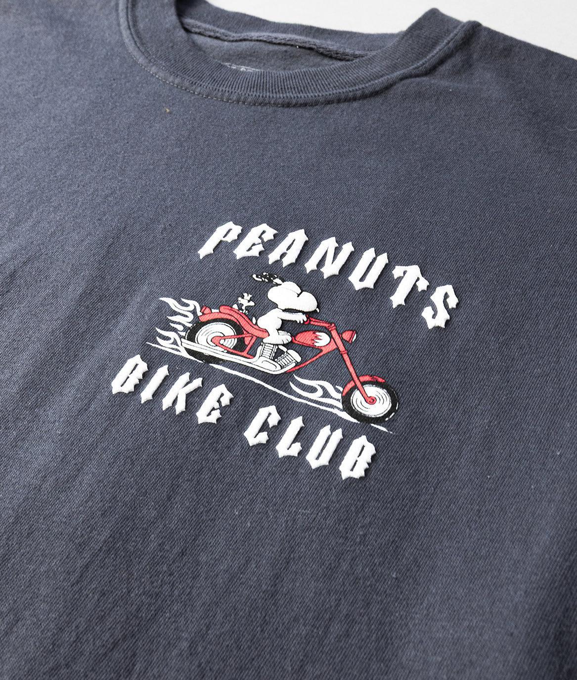 Peanuts Snoopy Bike Club Puff Boyfriend Tee - - Riot Society