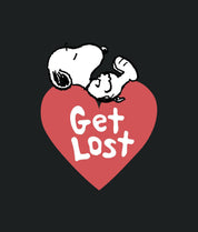 Peanuts Snoopy Get Lost Mens T-Shirt - - Riot Society