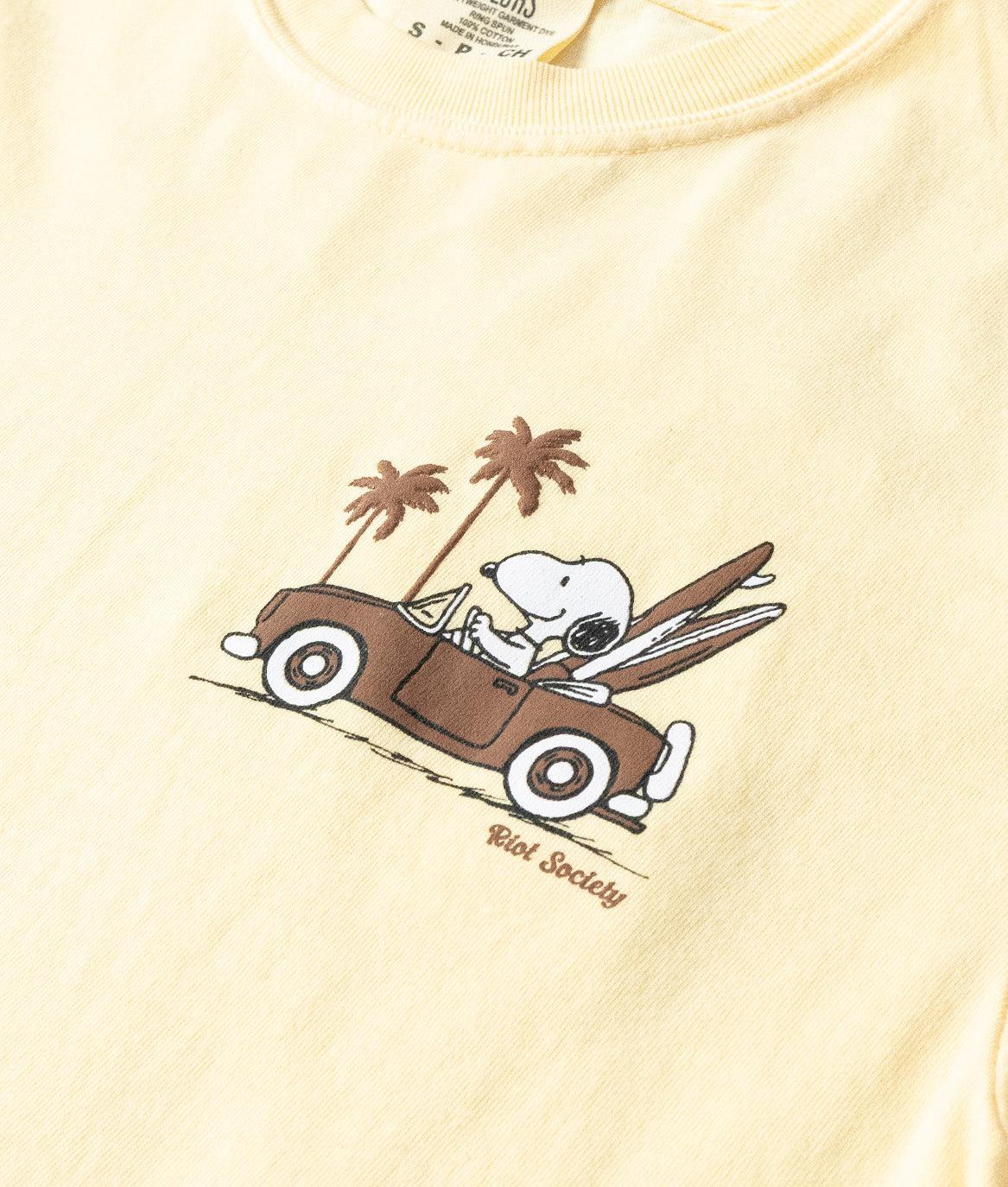 Peanuts Snoopy Gone Surfing Puff Womens Matching Set - - Riot Society