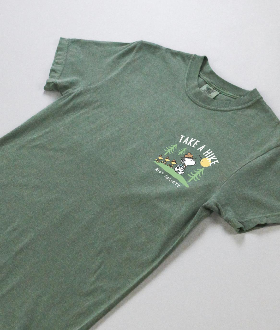 Peanuts Snoopy Take a Hike Boyfriend Tee - - Riot Society