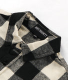 Teddy Bear Cowboy Embroidered Unisex Premium Yarn-Dyed Long Sleeve Flannel Shirt - - Riot Society