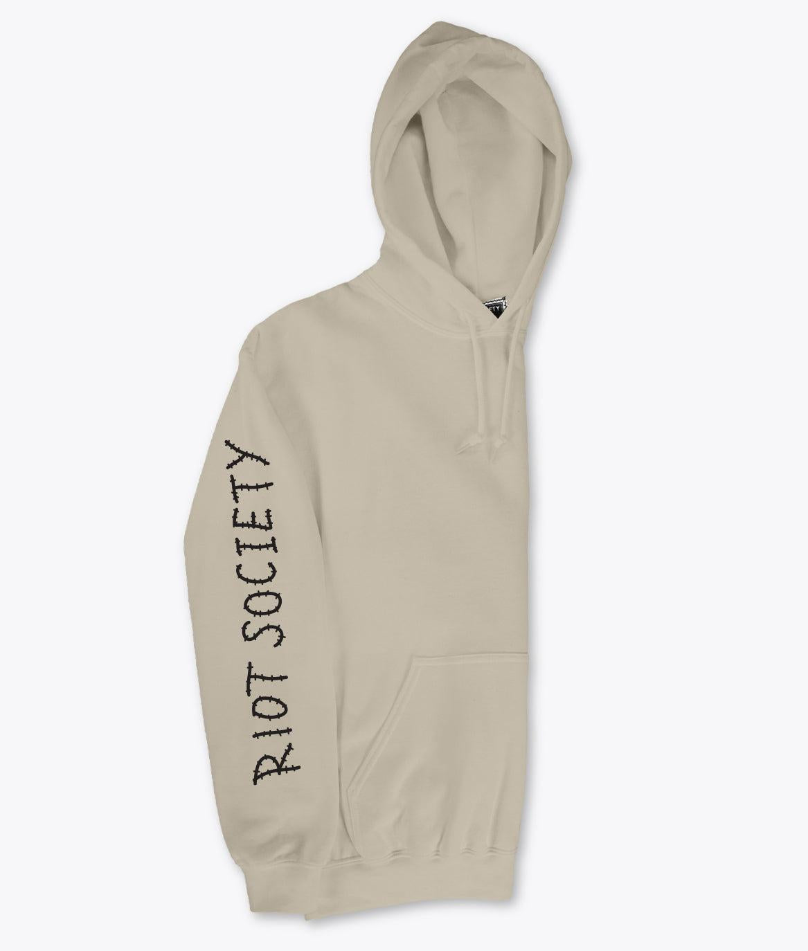Snitches Get Stitches Teddy Mens Hoodie - - Riot Society