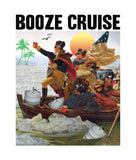 Tropical Booze Cruise Mens T-Shirt - - Riot Society
