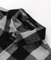 Peanuts Snoopy LA Chill Embroidered Mens Flannel Shirt - - Riot Society