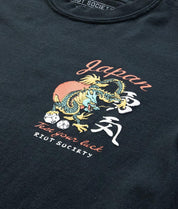 Japan Test Your Luck Dragon Puff Premium Wash Mens T-Shirt - - Riot Society