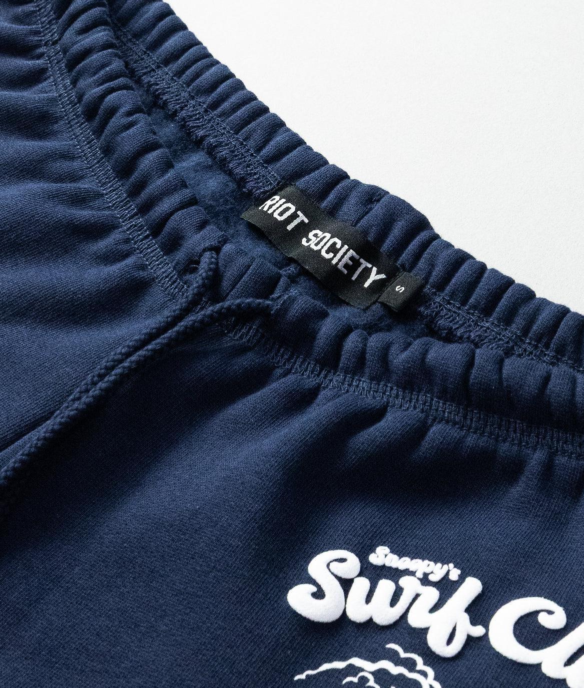 Peanuts Snoopy's Surf Club Womens Puff Shorts - - Riot Society
