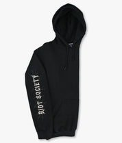 Wild As Hell Skeleton Hold On Tight Mens Hoodie - Black - - Riot Society