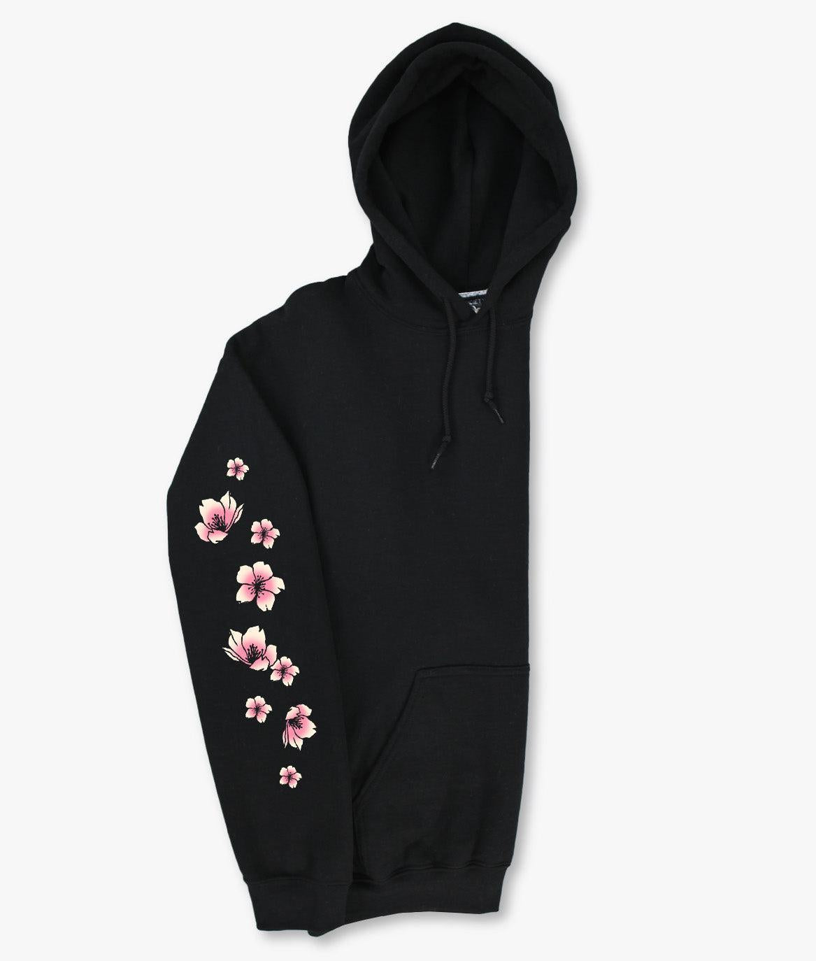 Japan Koi Tattoo Blossom Mens Hoodie - - Riot Society