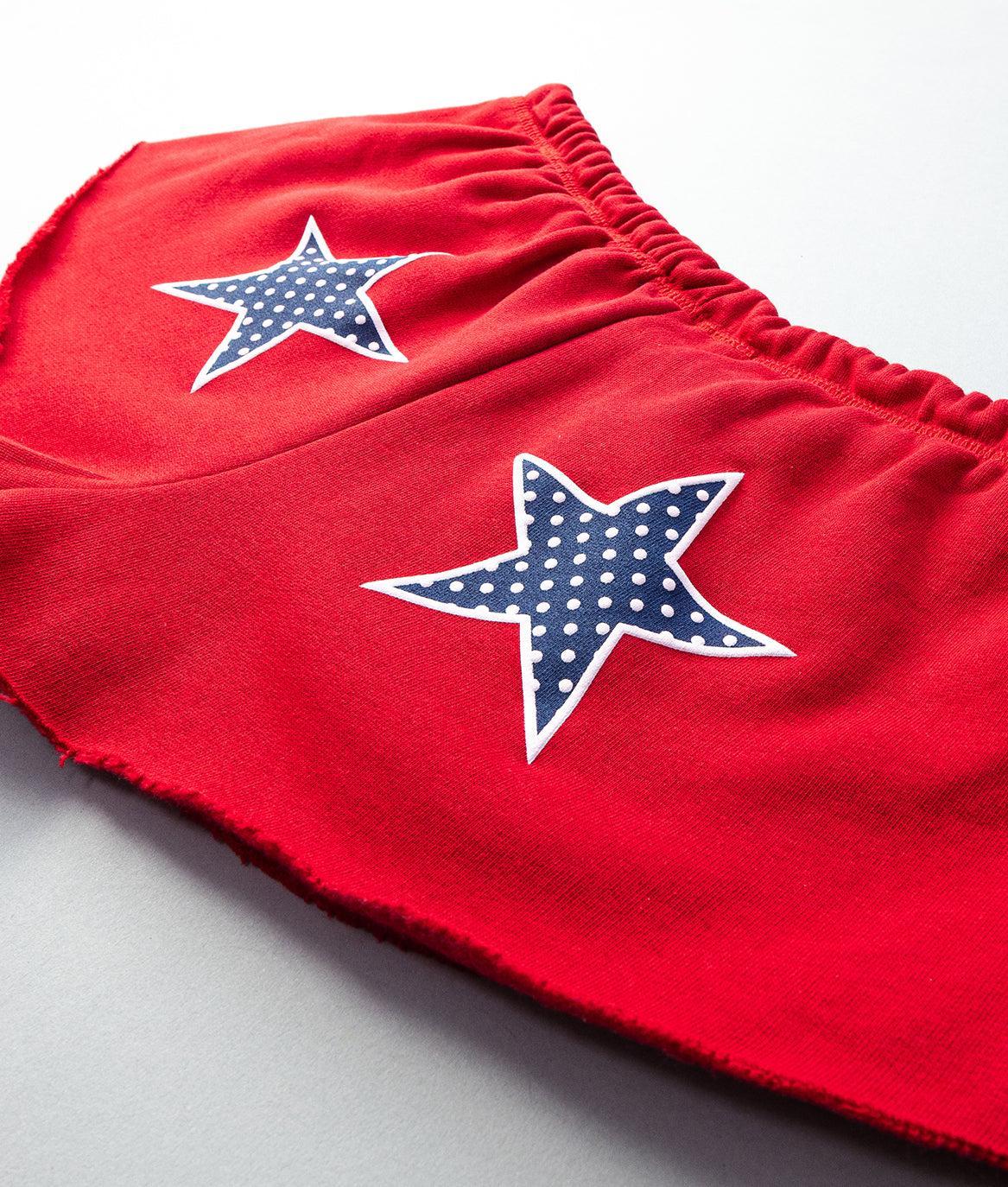 Peanuts Snoopy USA Puff Womens Matching Set - Red - - Riot Society