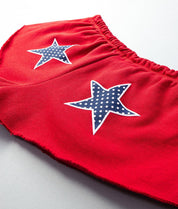 Peanuts Snoopy USA Puff Womens Matching Set - Red - - Riot Society