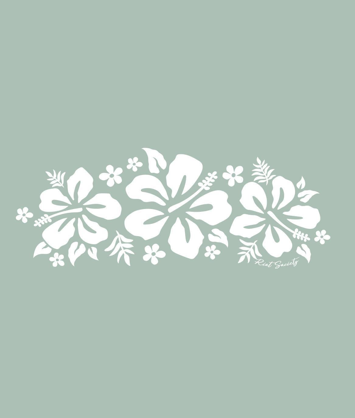 Hibiscus Puff Womens Summer Hoodie Sale - - Riot Society