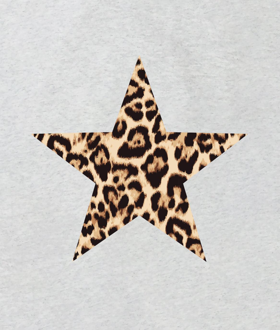 Leopard Star Womens Hoodie - - Riot Society