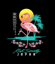 Flamingo Blossom 2.0 Womens Hoodie - - Riot Society