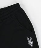 Skeleton Peace Embroidered Mens Joggers - - Riot Society